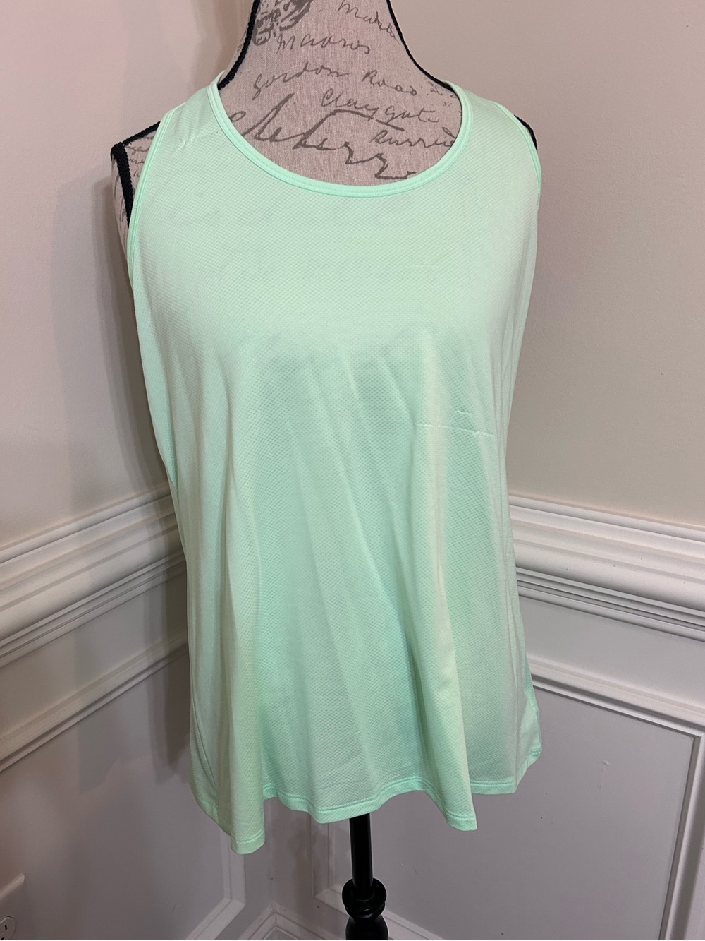 Old Navy Mint Green Unique Racerback Sleeveless Tank Top